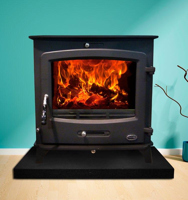 If you like a nice large window on your stove, the Glenveagh will suit you.