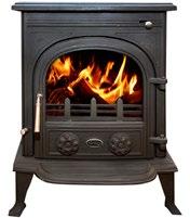 output, this stove is ideally suited to a small to medium sized room.