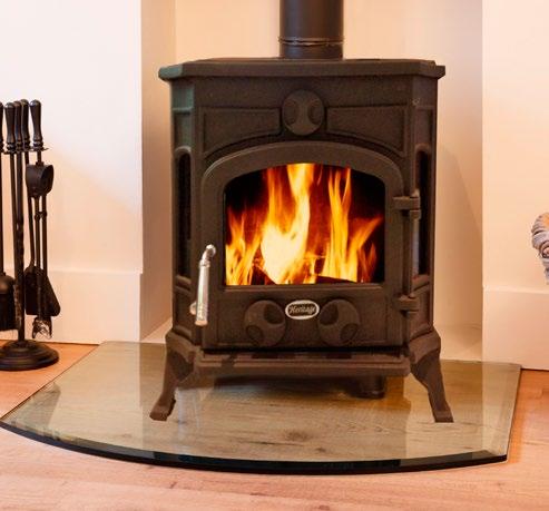 The largest in the range of room heaters, the Adare produces 12kw of heat which