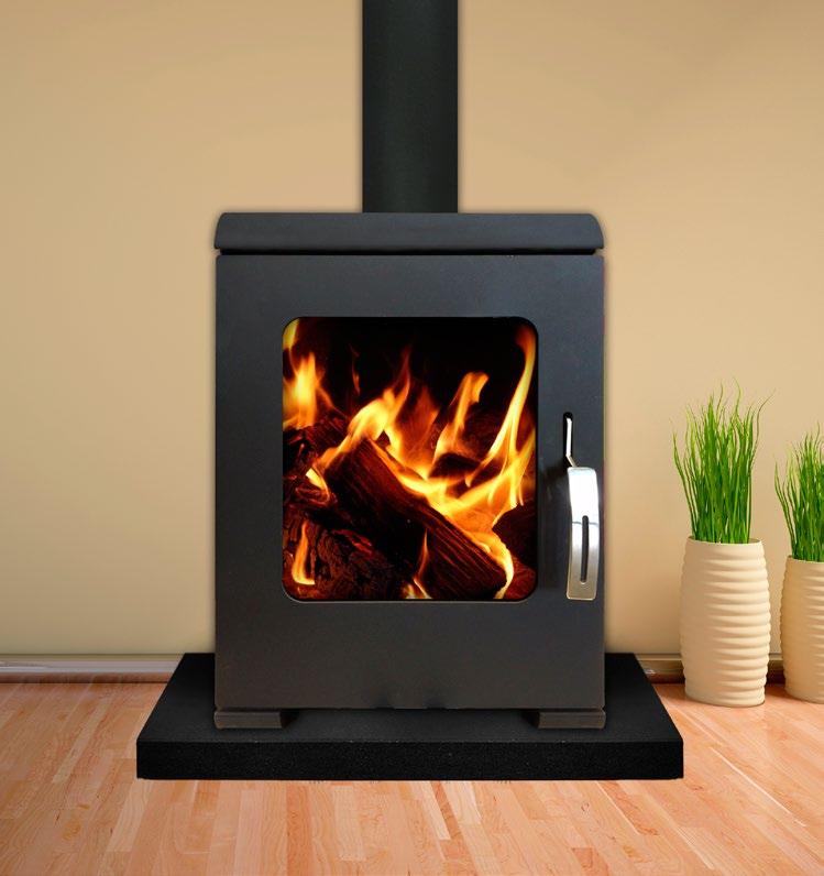 Merrion 7kw (Wood Burning Stove) Operational Air Control operating the primary air