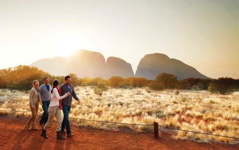 11 Kata Tjuta Sunrise & Valley of the Winds Half Day SMALL GROUP Code: Y50 Enjoy the intimacy of a small group to view sunrise at Kata Tjuta