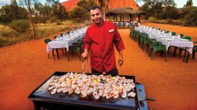 $75 * adult $38 * child Departs Daily 60 minutes prior to sunset from Ayers Rock Resort Returns Y11: 30 minutes after sunset Y11B: 2½ hours after sunset (times approximate) Optional Add-on Tour +
