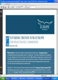stupanj obrazovanja kao obilježje potražnje (prema istraživanju Tomas trendovi 2009 Instituta za turizam): gosti koji posjećuju RH sve su bolje obrazovani, što je također zapaženo kod europske