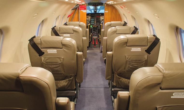 PC-12 and Grand Caravan aircraft Fly with two-pilot safety in air-conditioned comfort San Juan provides a convenient transfer
