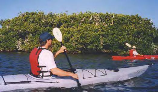 The preserve can be seen as soon as you enter the bay. t is approximately a -mile loop around the preserve. Wharf Road or Vamo Drive to Blackburn Point Park This blueway is a good inner bay paddle.