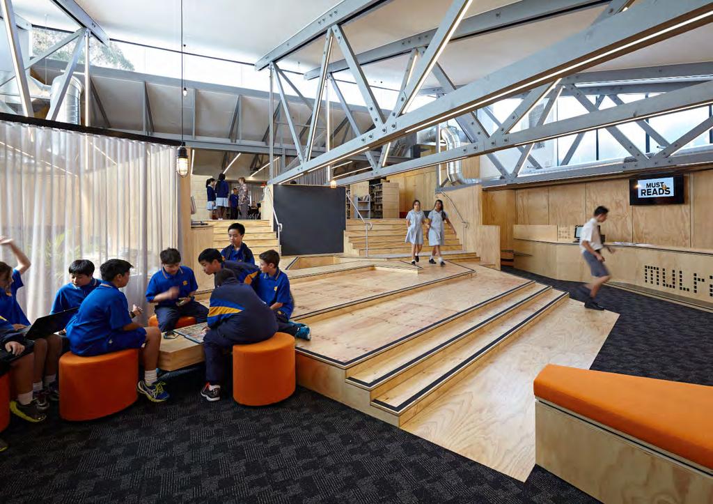 PAMELA COYNE LIBRARY : ST MONICA`S COLLEGE, EPPING PROJECT TEAM: