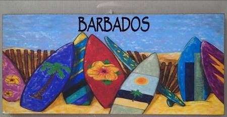 (LENTICULAR) With Barbados & a turtle at the