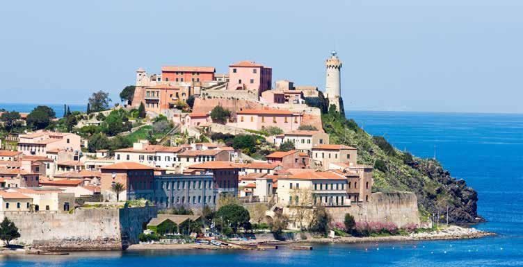 Portoferraio, Isle of Elba Connecting Europe, Asia and Africa, the Mediterranean Sea has seen empires, economies and political systems clash, absorb and influence one another for millennia.