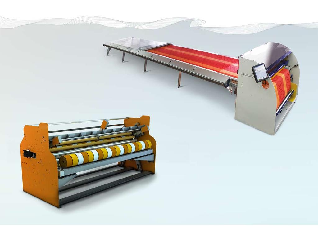 Cumasix Cumasix Computer controlled cutting machine for awning covers or thermoplastic coated solar protection fabric from roll.