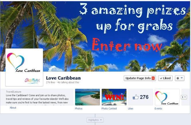 Love Caribbean Social Media Campaign Brand new social media