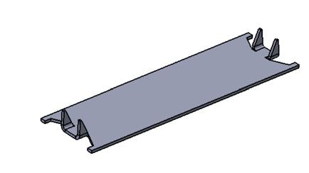 FIG. 240 / 245 stud guard, triangle point / twist point Variants: Electro-Galvanized Carbon Steel: Triangle Point (240G) Electro-Galvanized Carbon Steel: Twist Point (245G) Designed to protect piping