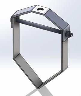 Stainless steel hangers are recommended for applications where protection from a corrosive environment is required. FIG. 11F flat top clevis hanger 3 1.2 27.10 25 4 1.2 27.4 25 6 3.03 54.14 25 70.