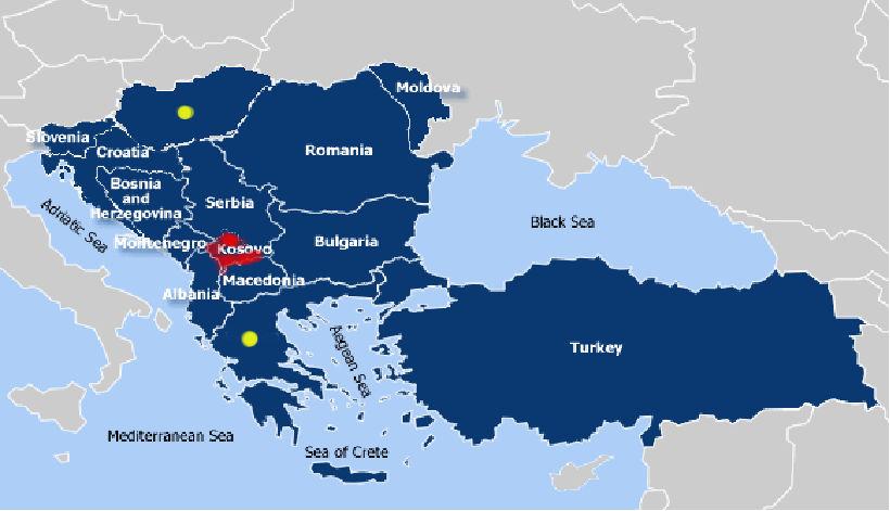 DPPI SEE Member Countries EU Member States: Bulgaria, Romania and Slovenia, (Hungary), (Greece) EU Candidate and