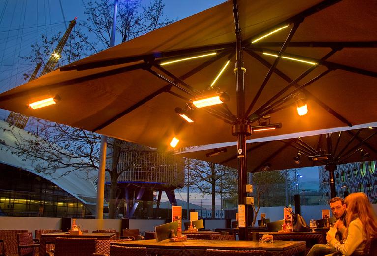 PARASOLS Attractive and practical, Breezefree s extensive range of commercial parasols are suitable for most outdoor spaces.