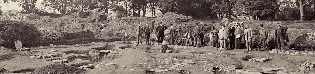 It all began in 1894 when the Cardiff Naturalist s Society visited nearby Llancaiach Fawr. The Rector of Gelligaer, the Rev. T. J.
