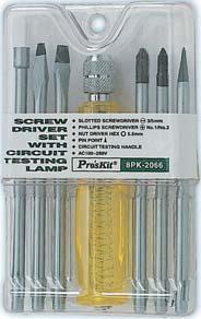 Individual packing: Double blister card 8PK-2066 Interchangeable Screwdriver