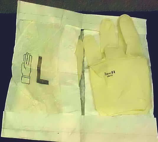 Stocked Sterile Items Sterile Gloves Found