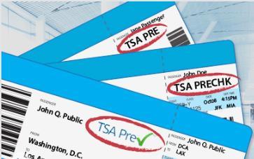 participating airlines at TSA Pre airport checkpoints for domestic and international travel By