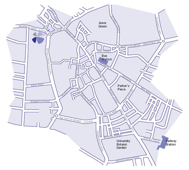 CAMBRIDGE MAP Westminster