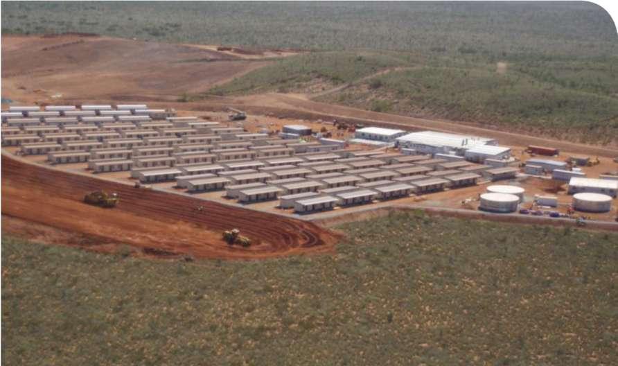 CURRENT PROJECTS Rail Camp Rail Camp Client FMG Client FMG Value $66 million Value $66 million Details Construction of a 714 man camp at FMG Details Change Construction