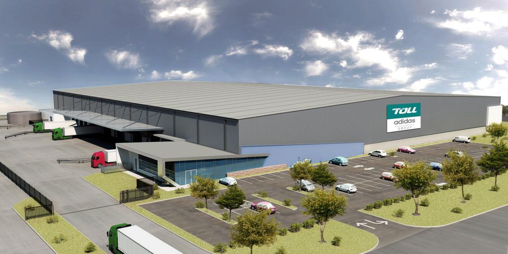 New Melbourne facility for Adidas Toll