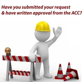 Page 11 Architectural Committee Just a reminder if you are planning on installing a fence or a shed, a garage or a house or even doing a little remodeling all building plans must be submitted to the