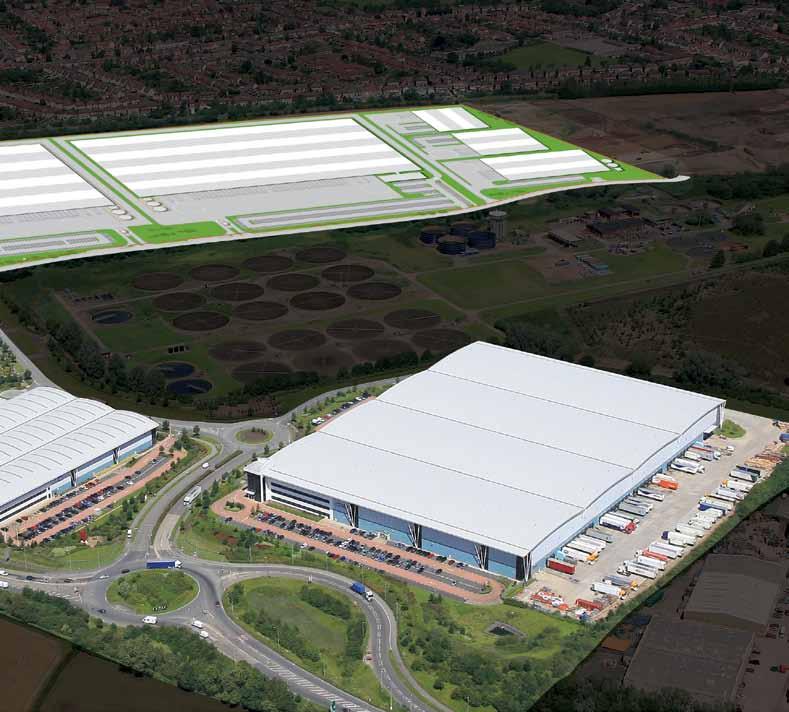 405,000 sq ft 30,000 sq ft 45,000 sq ft 65,000 sq ft Bus route infrastructure+ access+ PHASE II: Design & Build to occupiers individual requirements from 25,000 sq ft to 850,000 sq ft To Hinckley