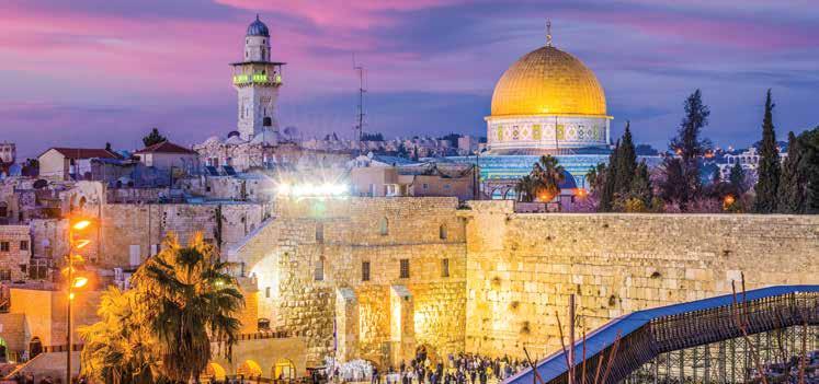 HOMERIC EXPLORER SM 12 Days from $2374 Athens, 3-Night Greek Island Cruise, Cairo & Tel Aviv GREECE, EGYPT & ISRAEL The Western Wall, Jerusalem DAY BY DAY ITINERARY DAY 1, WED ATHENS: Upon arrival in