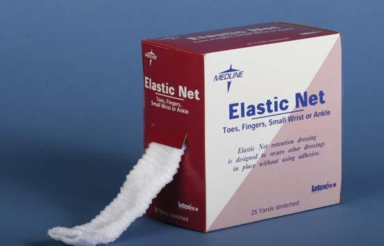 New! Elastic Net Pre-cut Lengths for Individual use now available! Compare to Spandage NONNET01 25 yrds. Elastic Net Favored by wound care nurses everywhere.