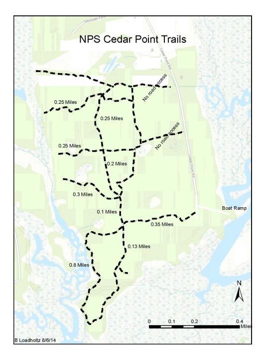 00 from the Florida Department of Transportation (FDOT) to fund the construction of the Cedar Point Preserve Trail