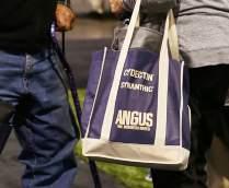 Bags are approved by the Angus Convention and provided by the sponsoring company.