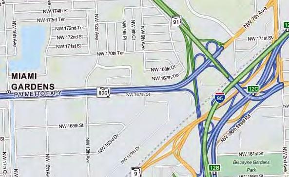 DIRECTIONS TO PALMETTO GLADES CENTER PALMETTO GLADES CENTER GOLDEN GLADES INTERCHANGE From East: I-95, Florida s Turnpike, US 441/SR 7, SR 9 - Follow signs