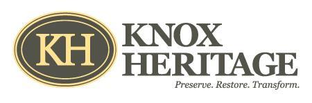 Qualifications and Experience About Knox Heritage Knox Heritage works to preserve the structures and places with historic or cultural significance in Knox County, Tennessee.