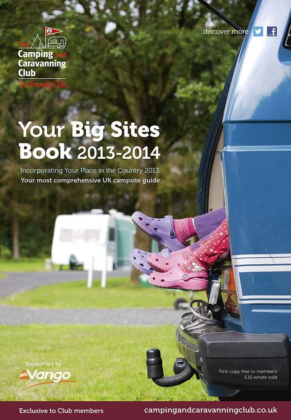 Your Big Sites Book Your Big Sites Book is the most comprehensive campsite guide in the UK.