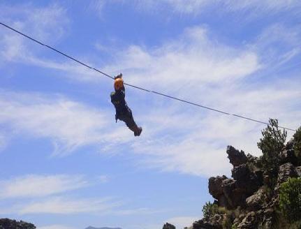 4 kilometer Zip-Lining (longest in Africa) adventure over the rocks and valleys of this mountainous region.