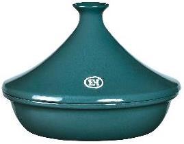 Emile Henry 34461 34456 34455 Flame Tagine 2L Blue with FREE 3622