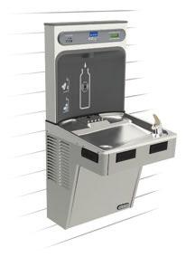 MECHANICALLY ACTIVATED Bottle Filling Station with ADA Cooler The ezh2o works alongside our mechanical cooler. Convenient hydration with a mechanical cooler means water is always available.