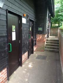 There is space here to use a powered wheelchair. Toilets The toilets are located next to the Constable Exhibition.