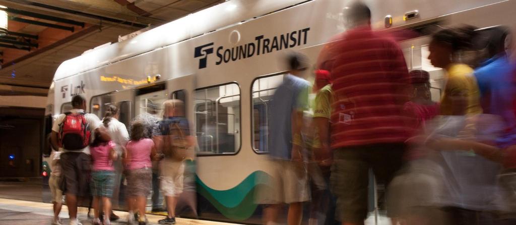 2016 Service Implementation Plan Executive Summary This coming year is shaping up to be one of the most significant in Sound Transit s history.