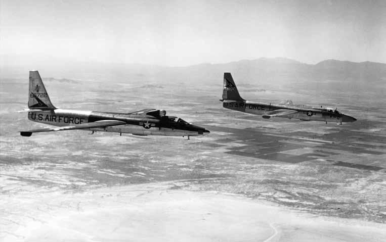 4 By the 1960s, the Air Force had taken over the U-2 program note the insignia and was making