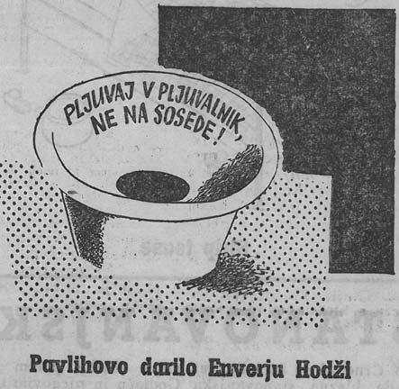 Jugoslovanska politična karikatura pogosto ni bila na bistveno višjem nivoju kot v državah za železno zaveso.