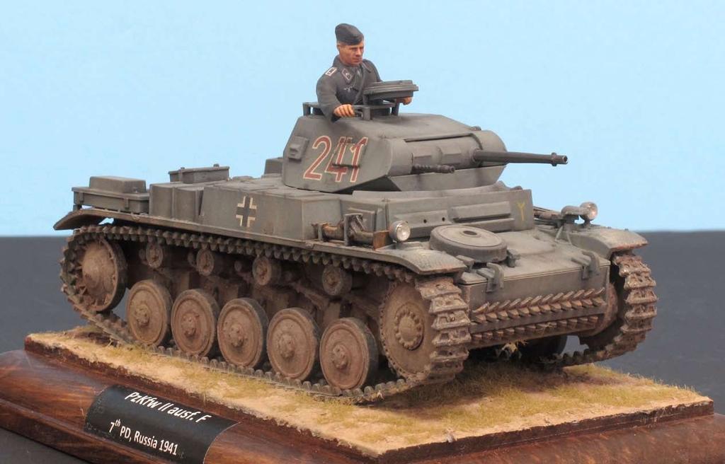 F back in the late 60s, but he recently reworked it with a new paint job (Tamiya) and decals from the spares box.
