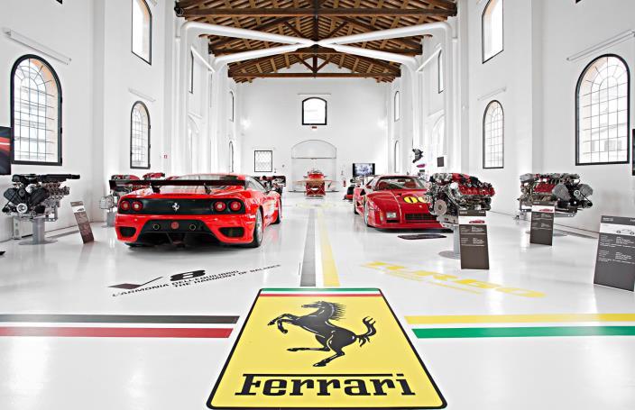 Day 11:- Depart Padova. Ferrari Museum. Orientation tour of Pisa, Leaning tower Photo Stop.