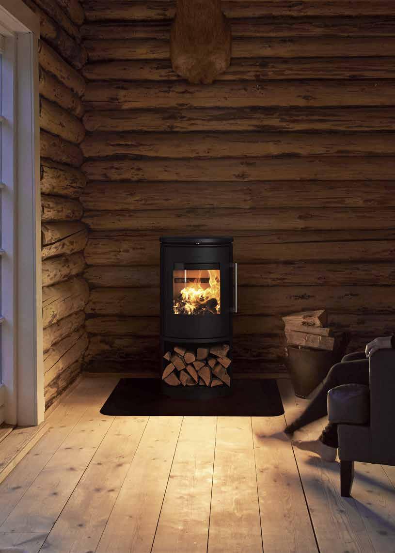 The Morsø 6800-series is Morsø s well-loved ellipse cast iron stove with an elegant rounded-off top that emphasises its organic shape. The beautiful rustic cast iron suits and enhances any home.