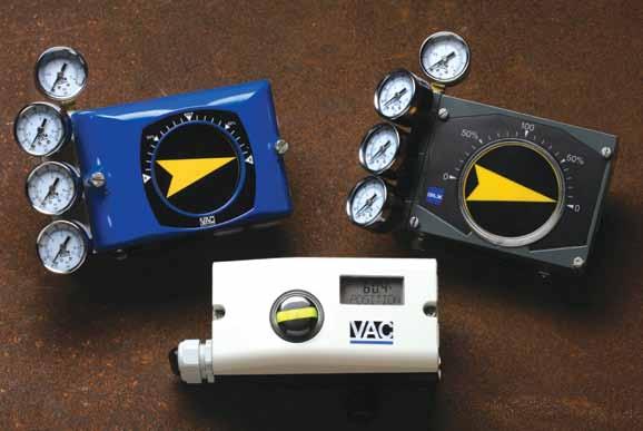 V200 V100 D400 VAC Positioner Options The V100 series uses the base V100P, pneumatic positioner, and then builds on this basic product.
