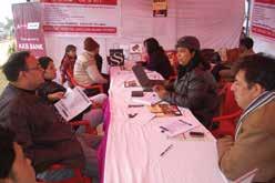 In the two day event, the company received an overwhelming response from the residents of Bhiwadi and