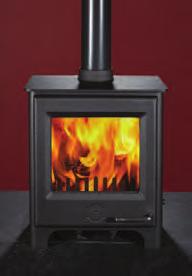 Other features include interchangeable top and rear flue and a vertical rear flue adaptor as per the other freestanding stoves in the Phoenix Range. Please ask for boiller options.