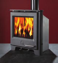 The Phoenix Inset stove still gives you the beauty of an open fireplace with all the benefit of the warmth generated by