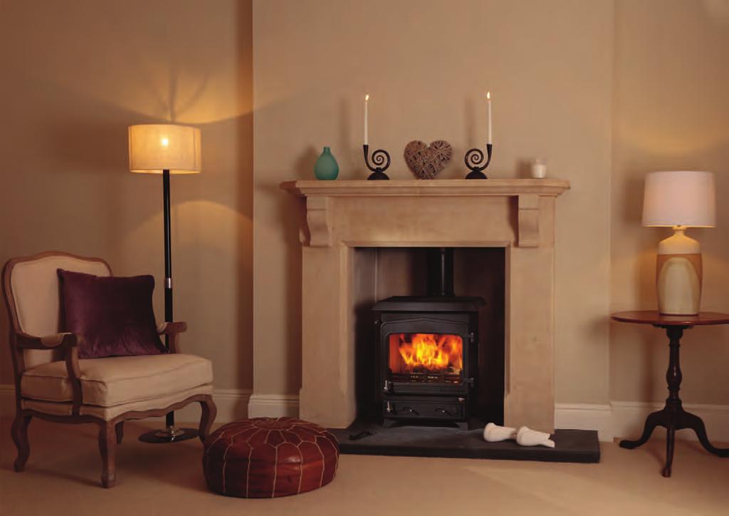Stylish modern living A wood burning stove has become a "must have" feature for stylish modern living.