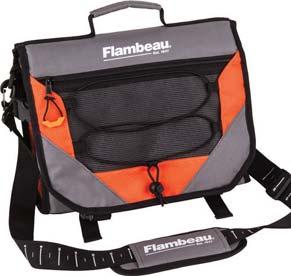 flat Front rubber-coated mesh zipper pocket and shock cord